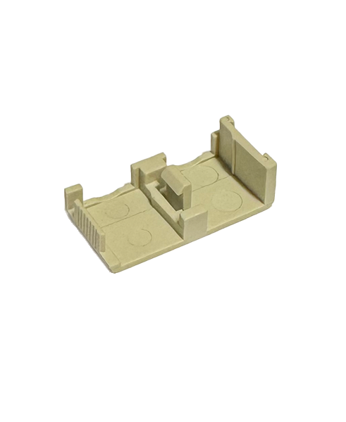 Fiber Connector, Duplex Clip Bottom Piece, MM, SC, 1pc