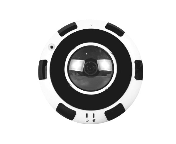 12.0 Megapixel Fish-Eye IP Dome Security Camera, Panoramic, 1.8mm Lens