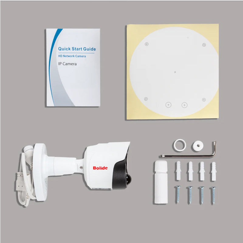 5MP Two-Way Voice Turret Security Camera with Whitelight