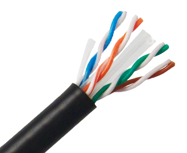 1000FT CAT6 UTP Bulk Ethernet Cable, Solid Copper CM, 23 AWG