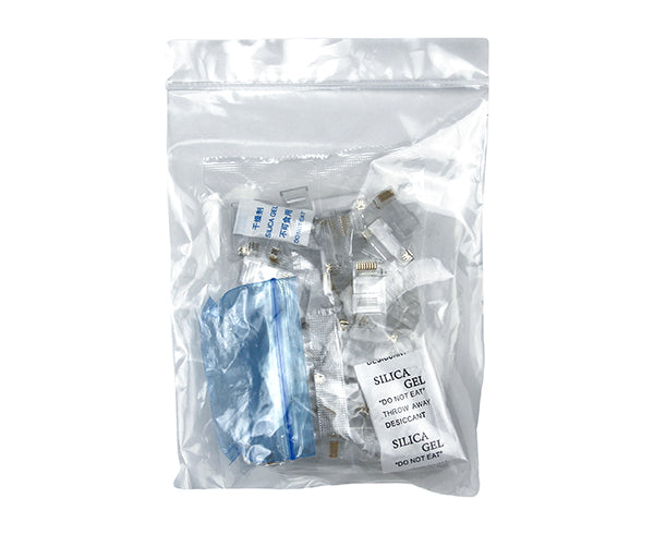CAT6/A Slim RJ45 Connector - OD Under 3.9mm - 50/Pack