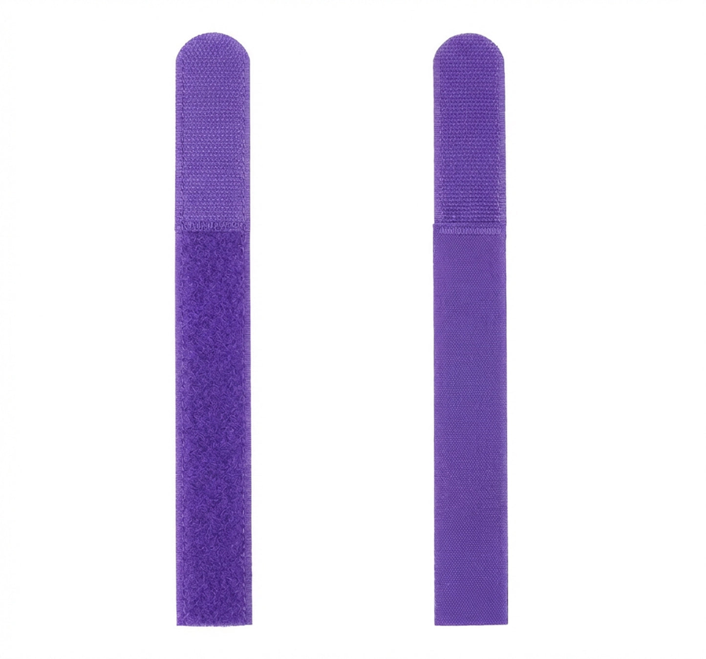 EconoWrap, Hook and Loop Fastener, 1" x 7" - Purple, 5-Pack