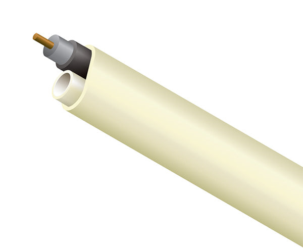 RG6 Coax MicroDucts PiggyBack with SILCORE® ULF Lining, 8.5/6 mm