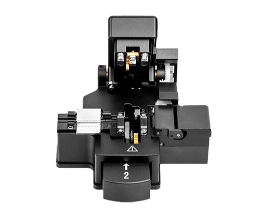 One Step Fiber Optic Cleaver with Auto-Rotating Blade