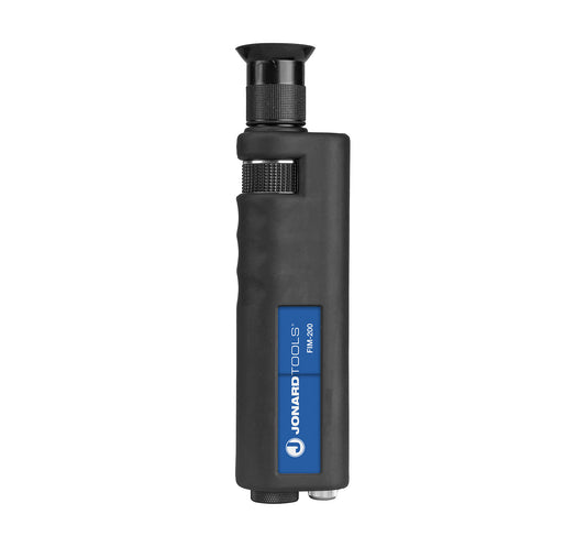 Fiber Inspection Microscope, 200x and 400x - Black and Blue Design - Primus Cable