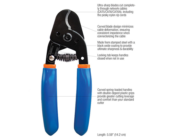 Compact Cable Cutter - Specifications list - Primus Cable