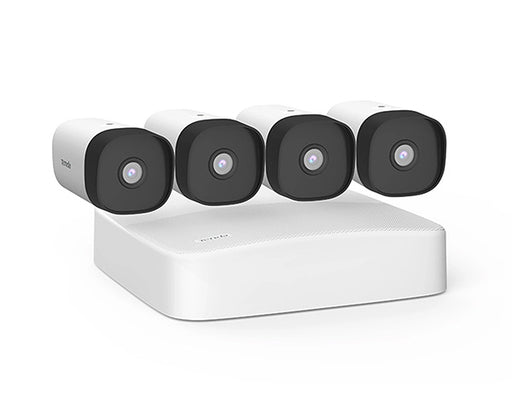 1 PoE NVR and 4 PoE bullet security cameras