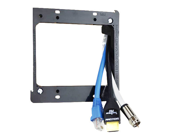 Low Voltage Mounting Bracket For Cable Plate, 1-2-Gang