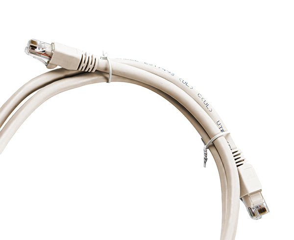 CAT6A Ethernet Patch Cable, 10G, Snagless Molded Boot, RJ45 - RJ45, Off Colors, Various Lengths, Coil