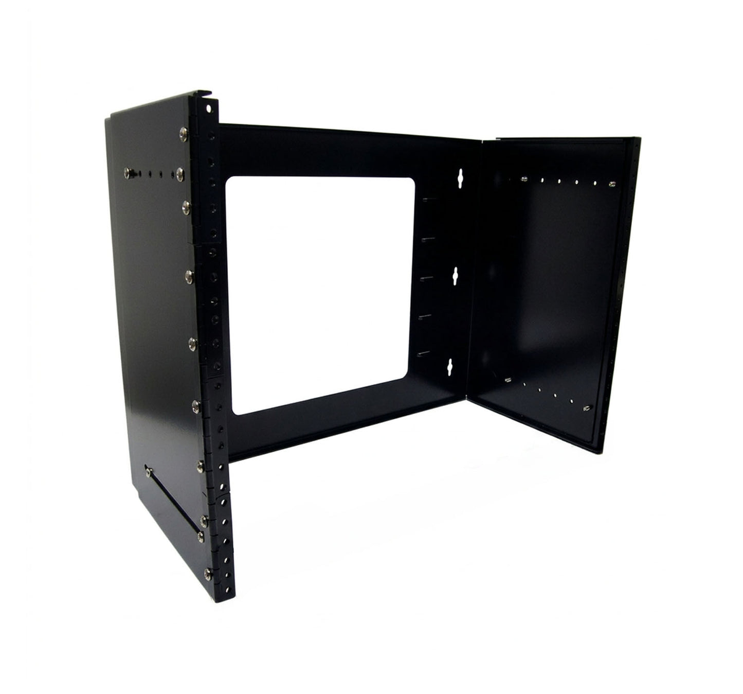 Hinged Adjustable Wall Mount Bracket 8U
