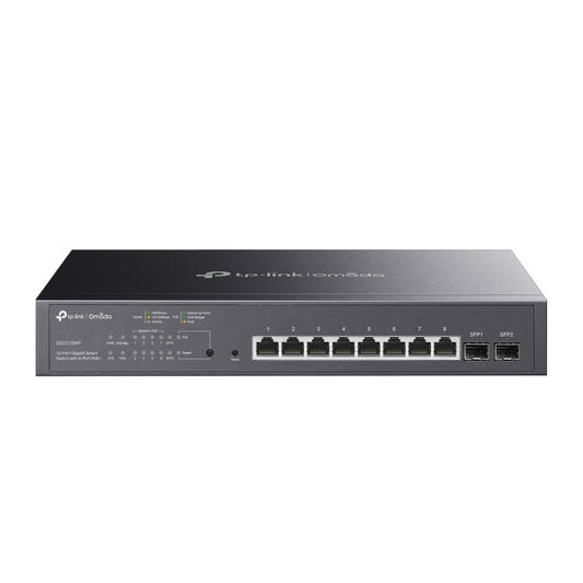 SG2210MP TP-Link | Omada 10-Port Gigabit Smart Switch with 8-Port PoE+