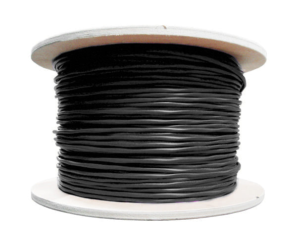CAT6A Bulk Ethernet Cable, UL Listed CMR Shielded Solid Copper Conductors, 23AWG Spool