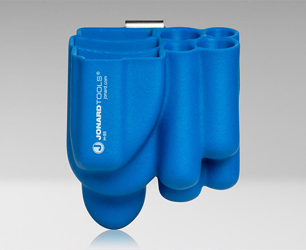 Molded 7 Pocket Tool Pouch - Blue design - Primus Cable