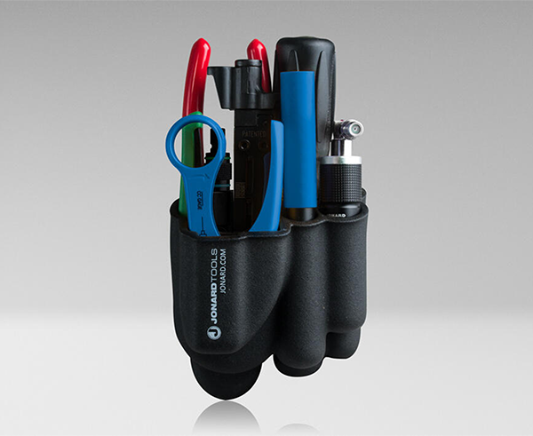 COAX Tool Kit with Dual Compression Tool - Tools in black nylon molded pouch included in kit - Primus Cable