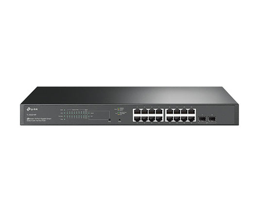 JetStream 18-Port Gigabit Smart Switch with 16-Port PoE+