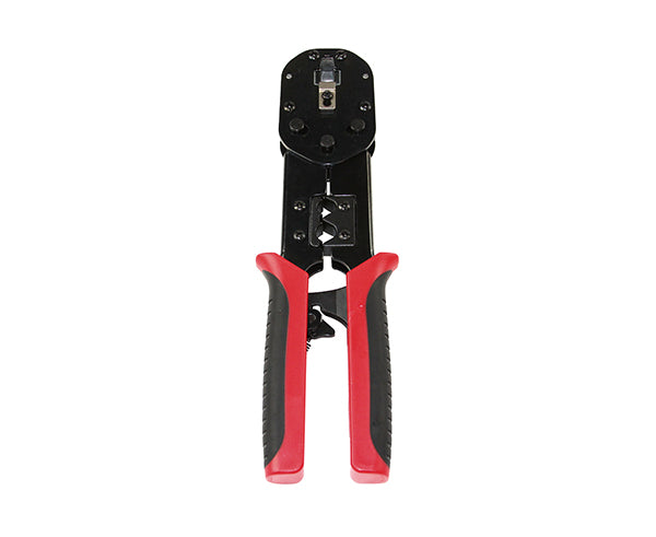 Ratchet Cable Crimp Tool for Large OD Easy Feed RJ45 Plugs - Cable Hand Tools - Primus Cable