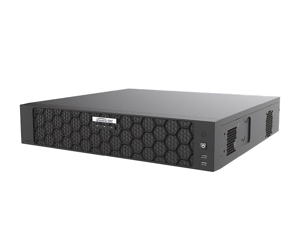 Uniview Tec - 16ch NVR, 16-PoE, 32MP, 2 x NIC, 2 x HDMI, Intelligent Intrusion Analytics, 4 HDD bays