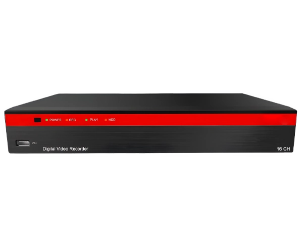 Hybrid DVR, 16ch Analog x 8ch IP, 5MP, 2 SATA Hard Drive Bay, up to 16TB