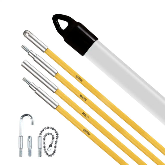 1/4" Fiberfish "FourPack" Wire Fishing Rods - 3' (12' Total)