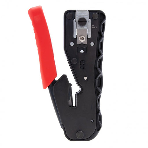 Red PTS Pro Crimp Tool  - Red and Black - Primus Cable