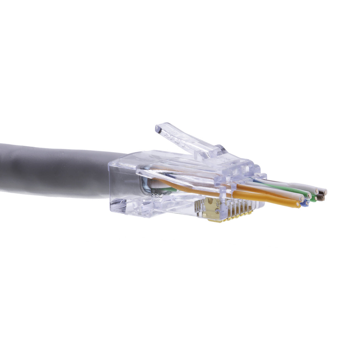 CAT6/A ezEX 48 RJ45 Connector - OD Under 7.75mm