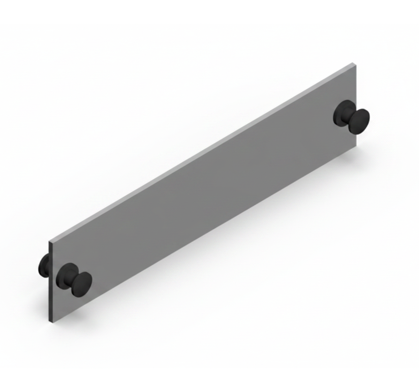 Fiber Adapter Panel, Blank, Off White