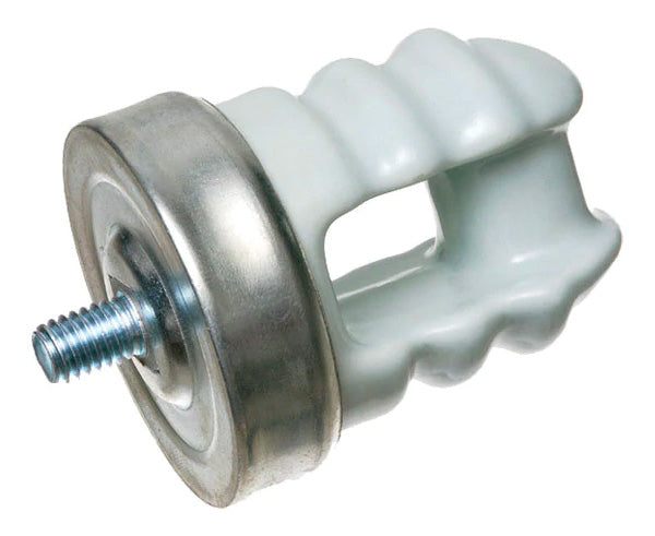 Porcelain Wire Holder /w 3/8 x 1/2 Match Screw