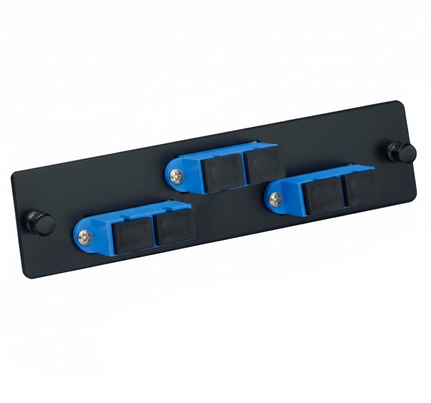 Fiber Adapter Plate, Single Mode, 3 SC/UPC Duplex Couplers