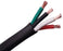 Speaker Wire, Audio Cable, 16/2, 16/4, 14/2, 14/4 Strand OFC CMX Outdoor Direct Burial Cable, 500' White and Black