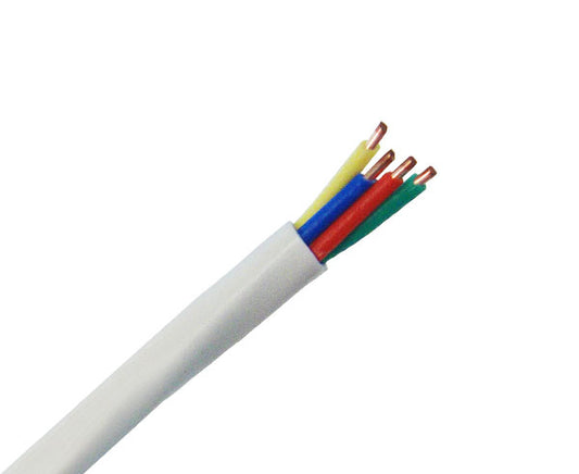 Riser Security Alarm Cable, 22/4 Solid, CMR, 500ft