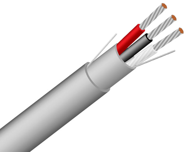Comm Control Cable 18/3 (16x30 TC Strand) 1000' Gray