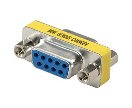 DB9 female/female Mini Gender Changer