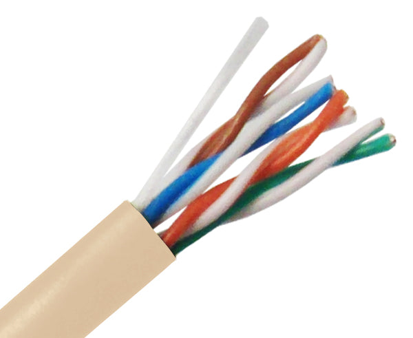 CAT5E Ethernet Cable, Outdoor CAT5E Cable - Beige
