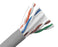 CAT6A Plenum Bulk Ethernet Cable, CMP, Solid 23AWG 1,000FT Spool - Gray
