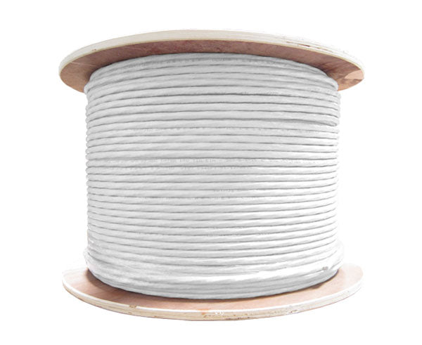 CAT6 Dual Shielded 23 AWG Bulk Ethernet Cable Spool