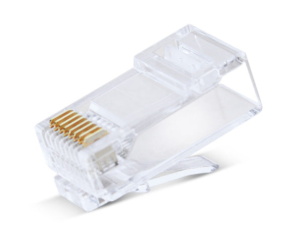 CAT6/A Slim RJ45 Connector - OD Under 3.9mm