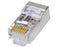 Shielded Easy Feed RJ45 Connector for CAT6 Shielded Solid and Stranded Cable