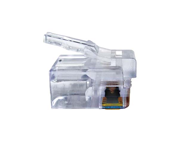 EZ-RJ12/11 Modular Plug, 6P6C Easy Feed - Solid/Stranded Cable