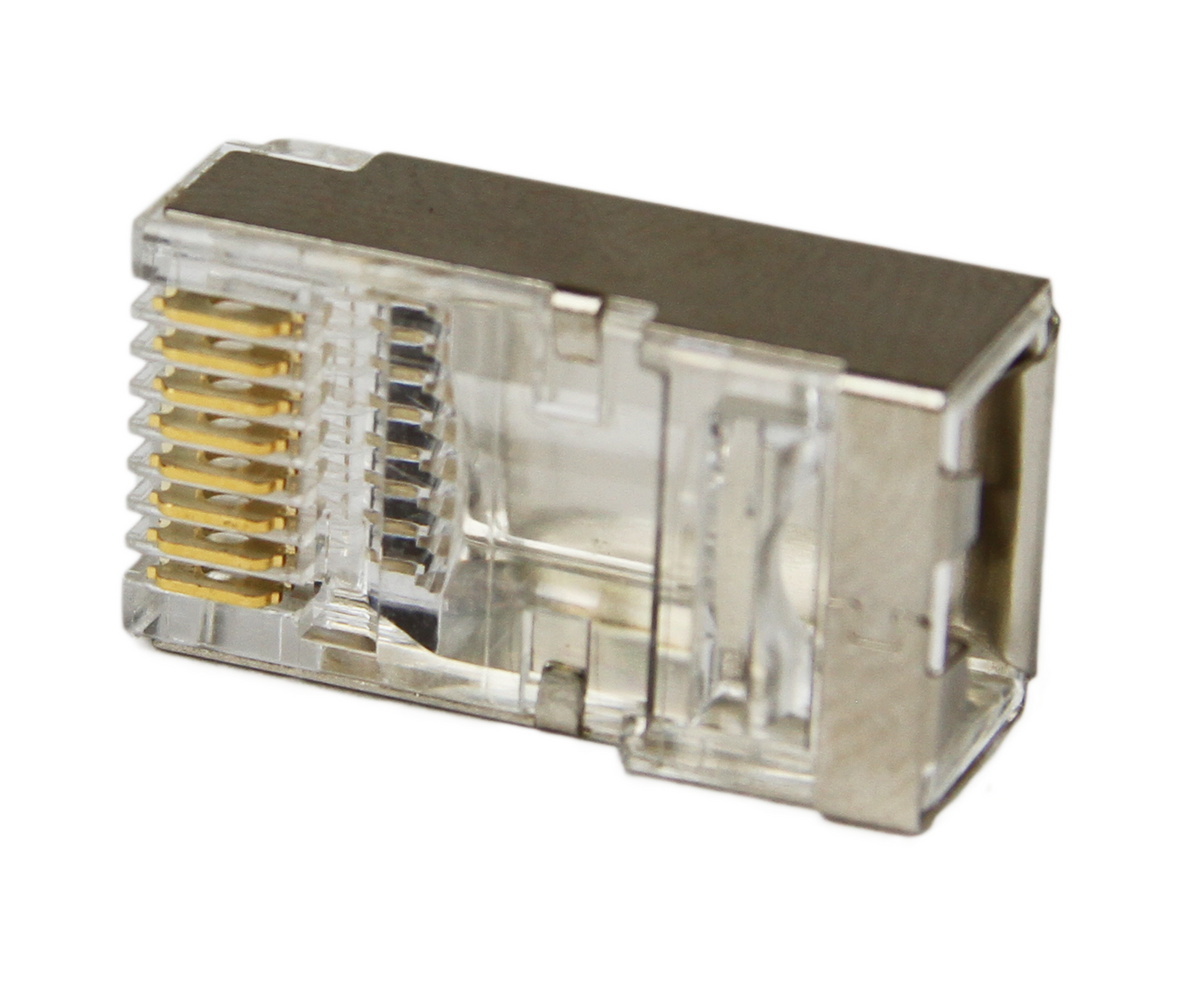 CAT5E/6 Easy Feed Shielded RJ45 Connector - OD Under 6.5mm