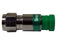 Pro Snap N Seal™ Universal F-Type Connector, RG6  Plenum Quad ™ Green Ring