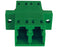 Fiber Optic Adapter, Single Mode, LC/APC Duplex Adapter