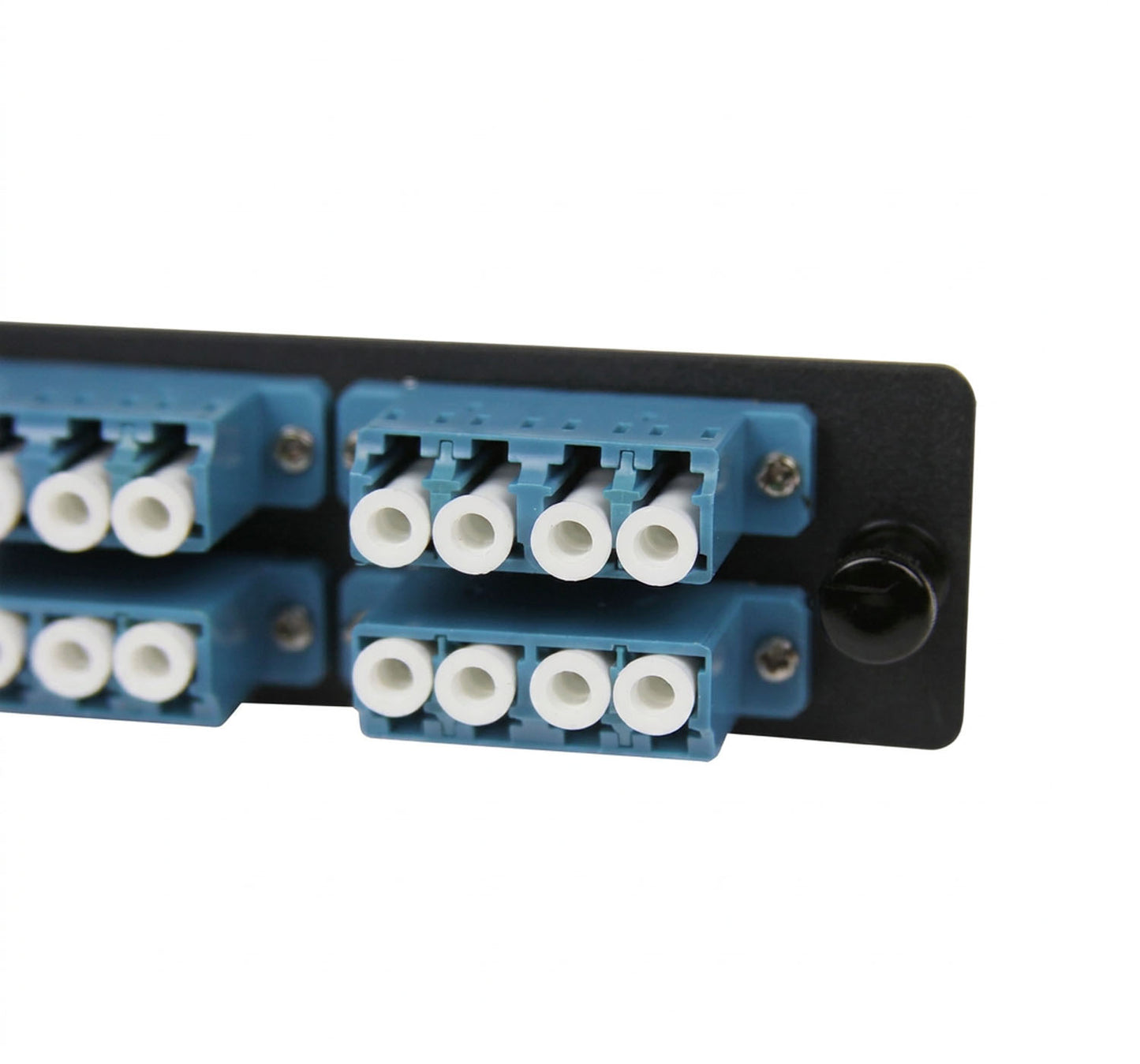 Fiber Adapter Panel, Single Mode, 6 LC/UPC Quad Couplers