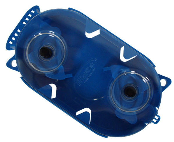 Fiber Splice Tray, 12 Single Fusion Splices, Plastic, 0.75in x 6in x 2.75in