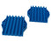 Fiber Splice Tray, 12 Single Fusion Splices, Plastic, 0.75in x 6in x 2.75in
