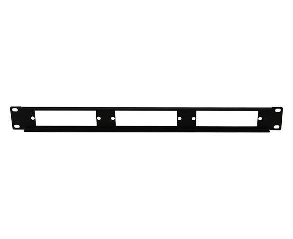 Adjustable Rack Mount LGX Fiber Patch Panel Housing with Rear Cable Support, 1U
