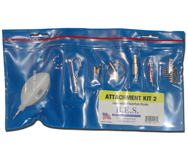 1/4" Fiberfish & Glowfish Rods Attachment Kit 2