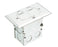 Power Outlet Floor Box Single Gang