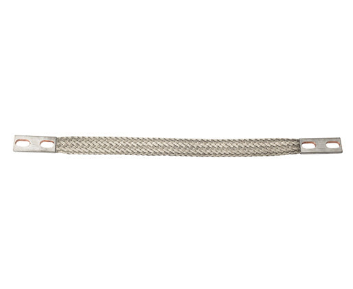 Flexible Braided Grounding Strap With Tin-Plated Copper Ends