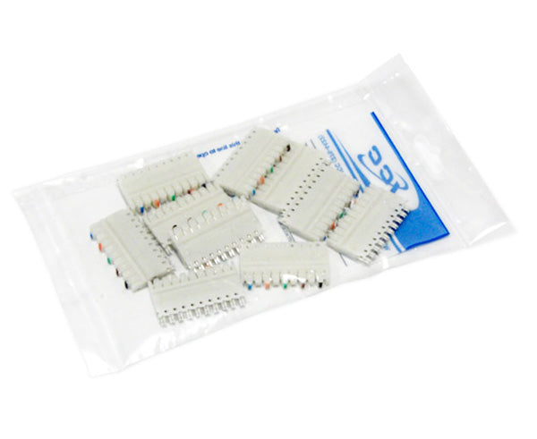 CAT5e 110 Connecting Block, 26-22AWG, 5 Pairs - 10pcs