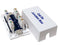 CAT5E Junction Box, 110 Punch Down Style - White